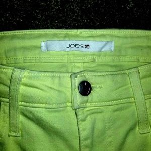 Bright Yellow Joe's Jeans